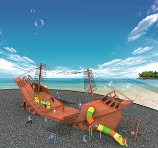 可克达拉海盗船游乐设备